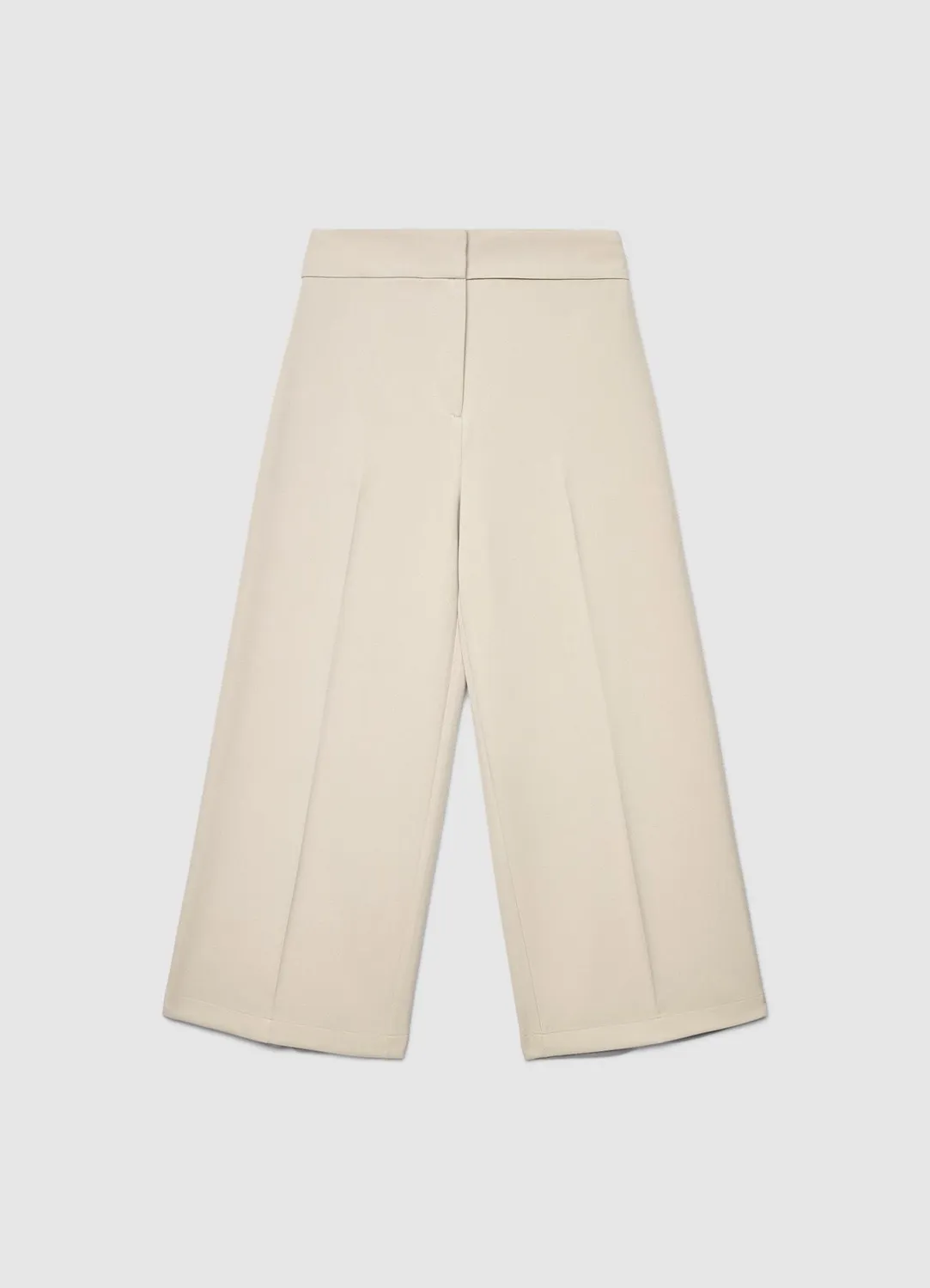 Calliope pantalon palazzo court femme uni