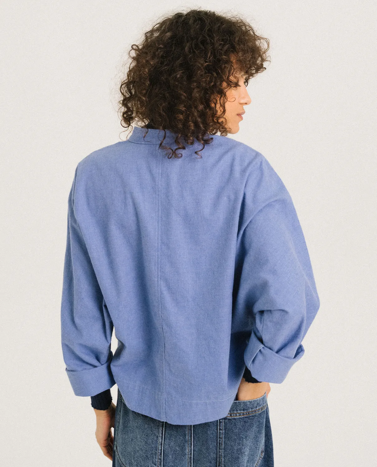 Tinsels Francisco chemise Autumn flanelle brodée
