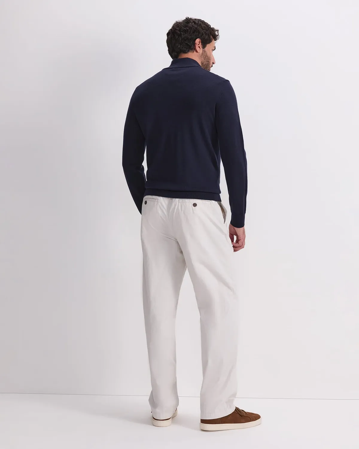 SportsCraft Merino Quarter Zip pull col zippé homme laine