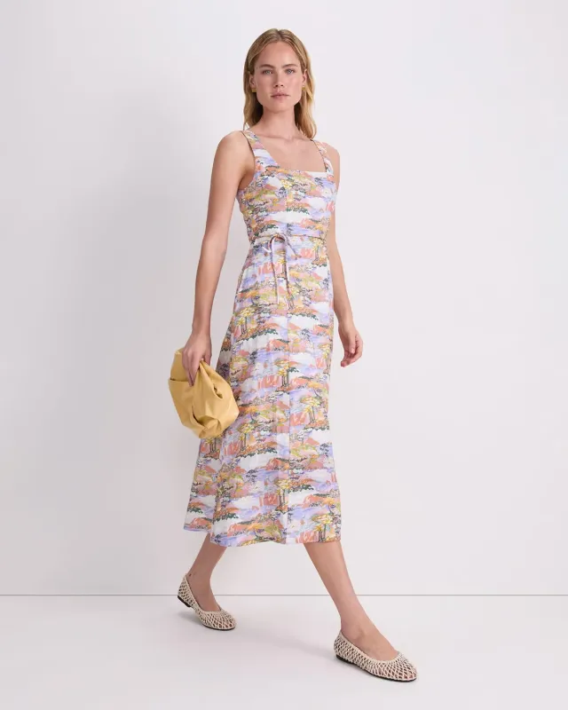 Sportscraft Coastal Parade Liberty robe midi lin