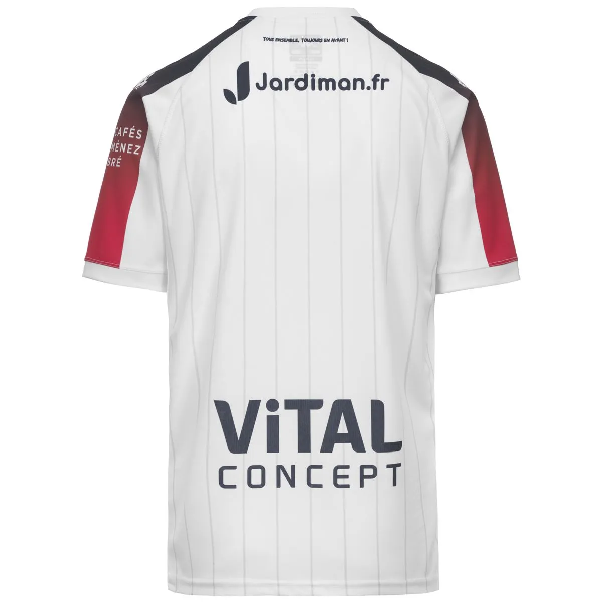 Kappa Meerolo Away EA Guingamp maillot enfant blanc