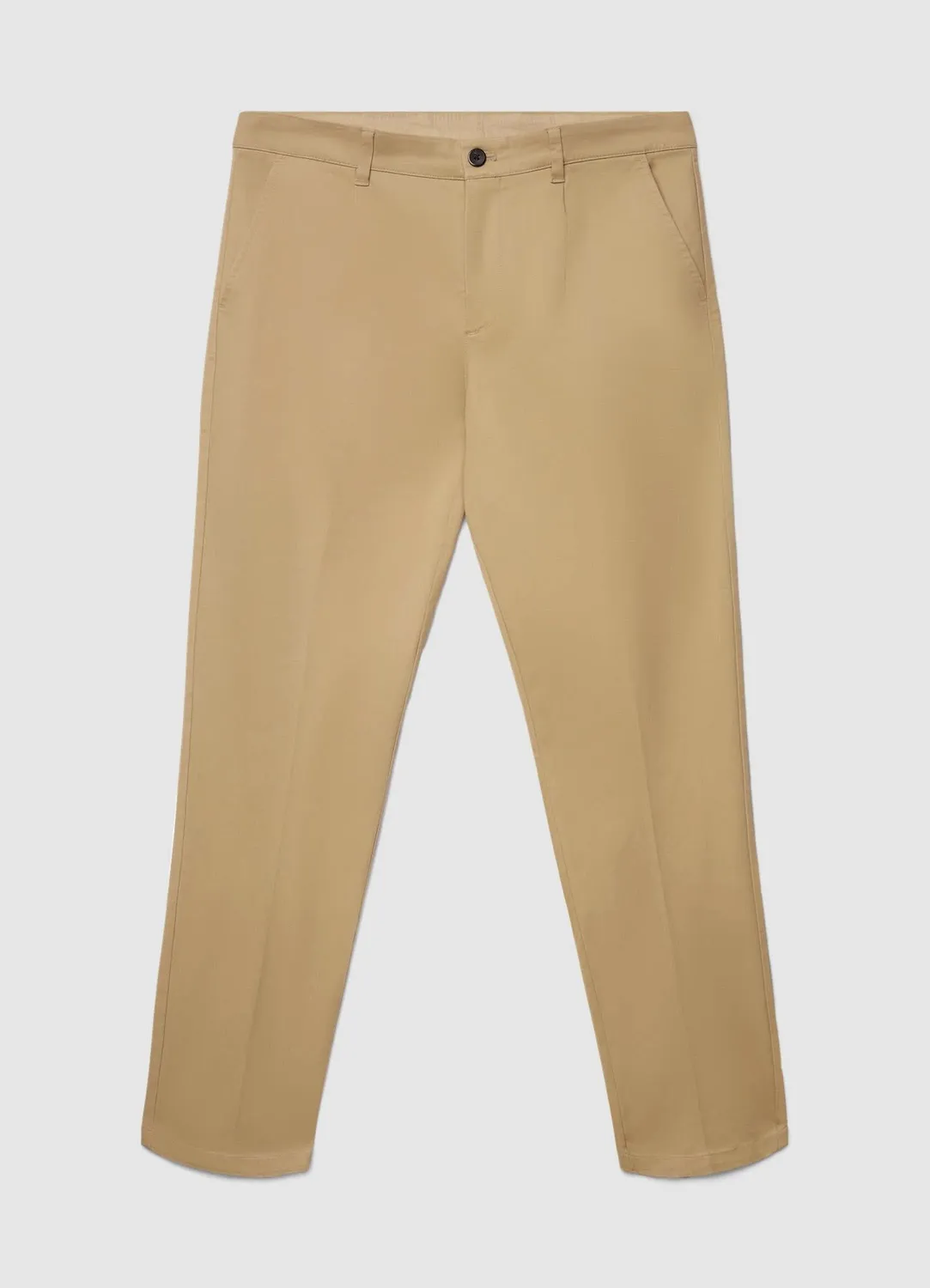 Calliope pantalon chino homme coton slim uni