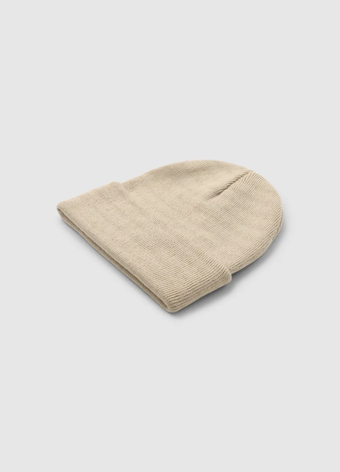 Calliope bonnet homme uni maille revers hiver