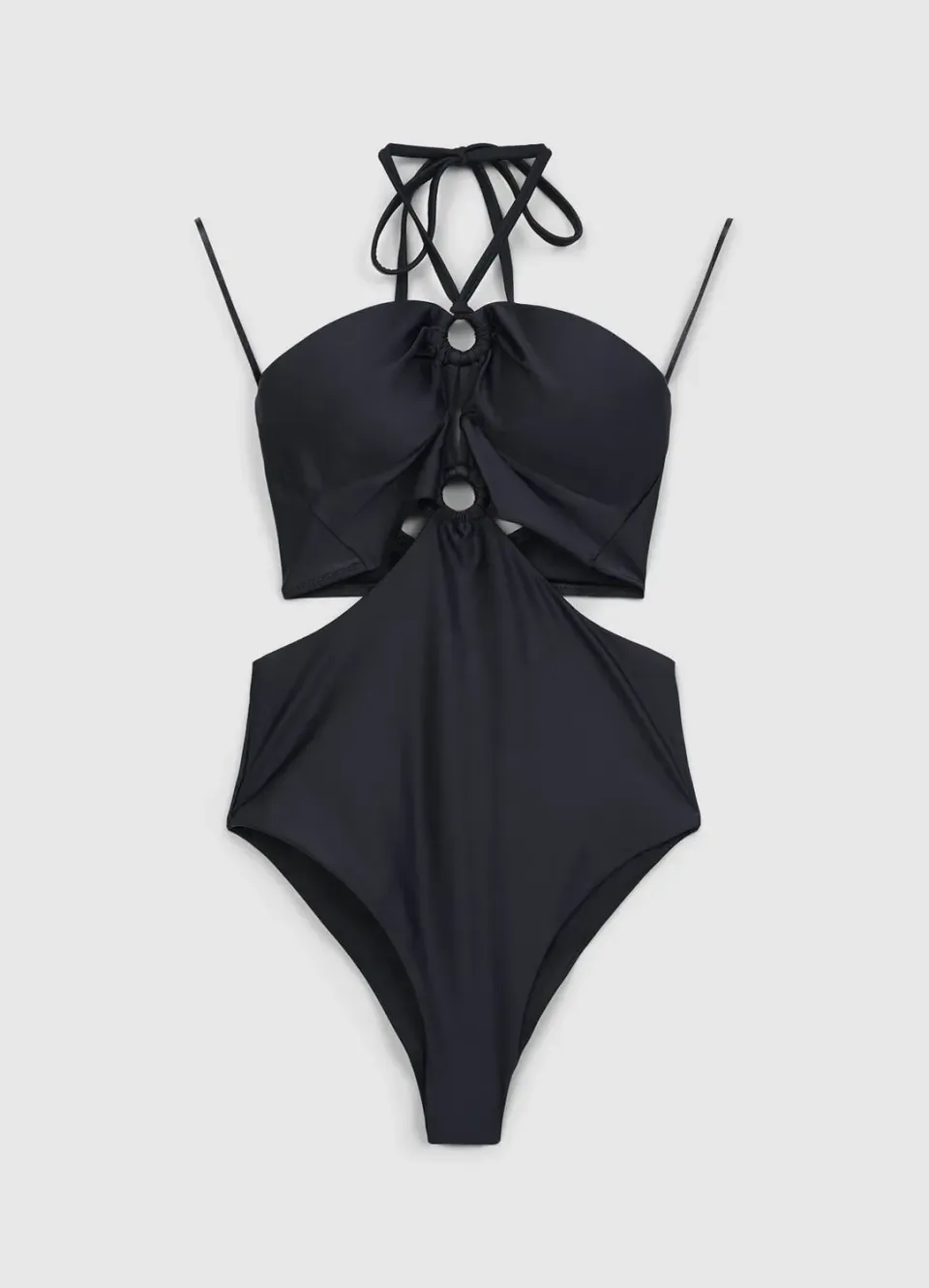Calliope maillot une pièce femme cut-out anneaux