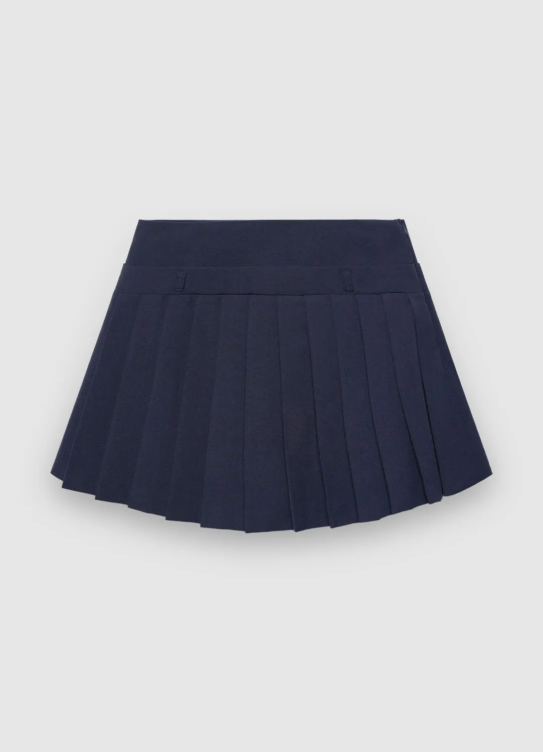 Calliope jupe-short plissée femme uni