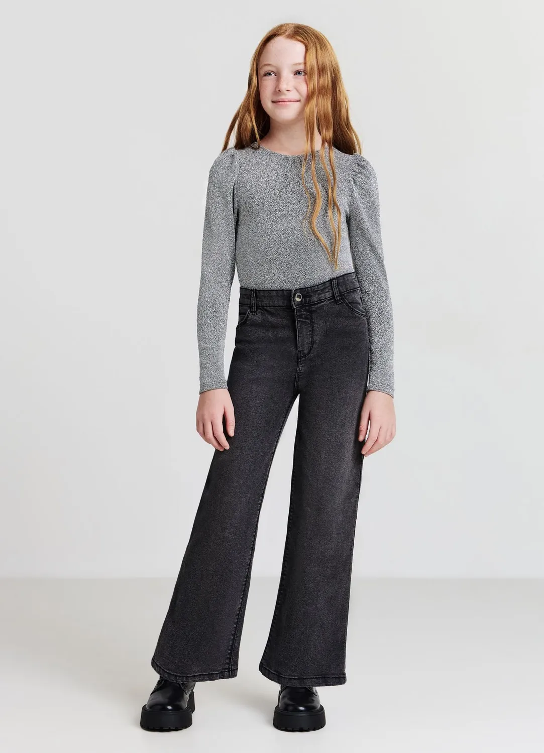 Calliope Jean wide leg fille 8-9 ans large