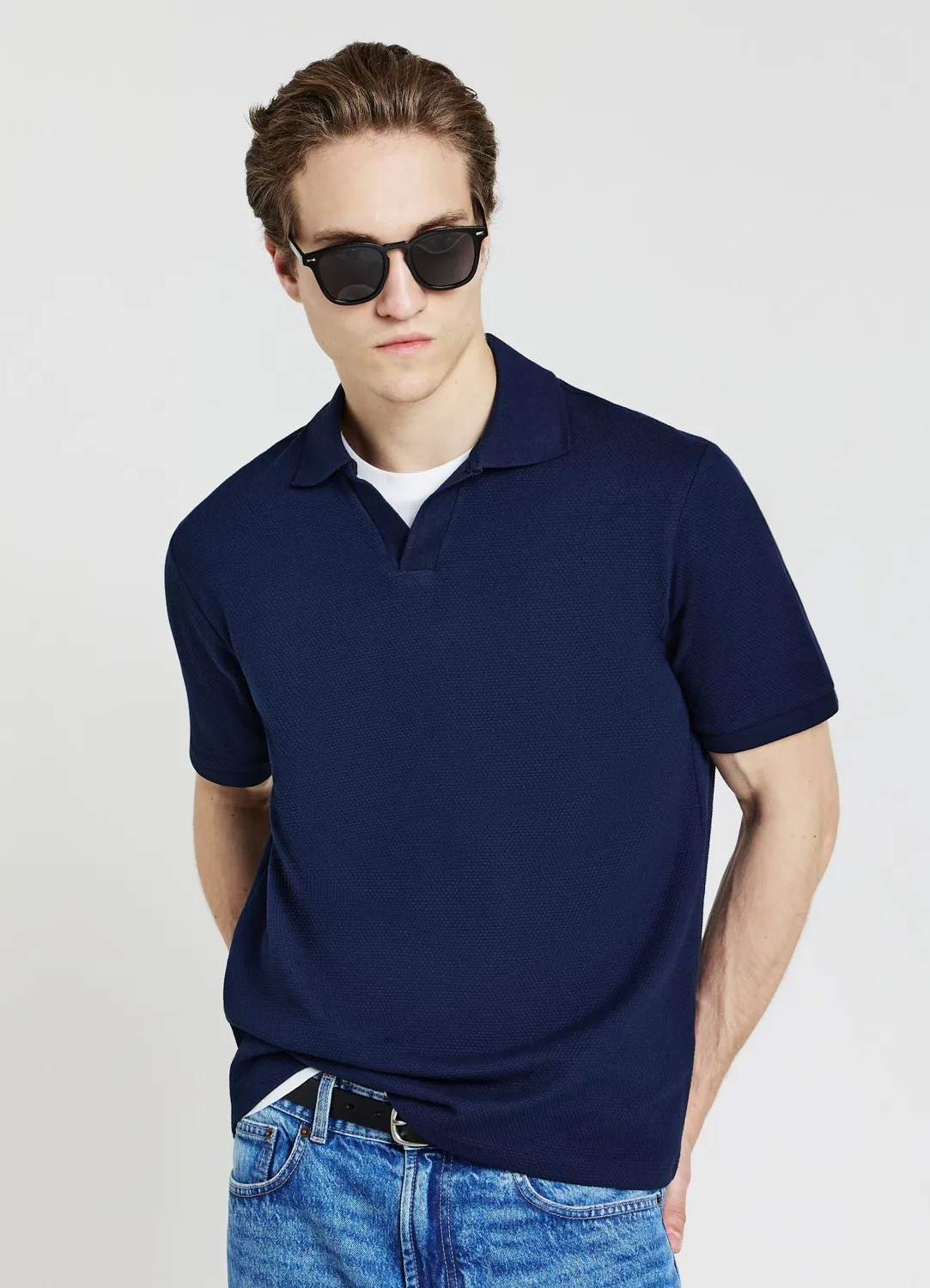Calliope polo coton homme manches courtes regular