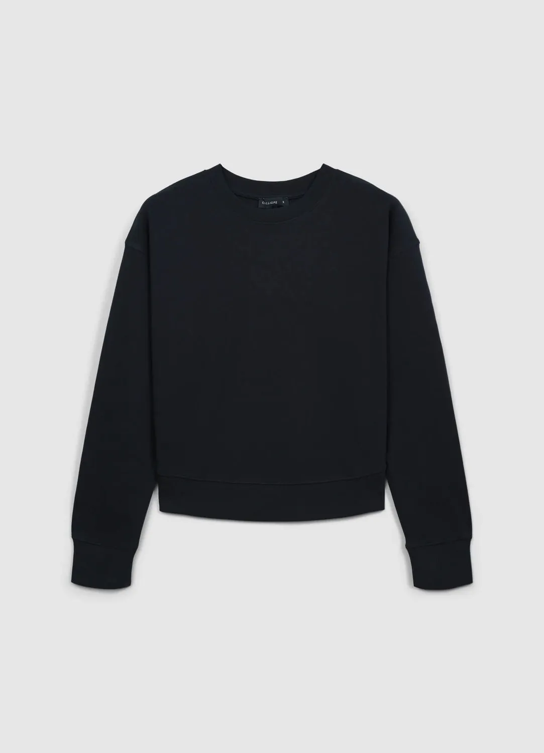 Calliope Basic sweat col rond femme uni