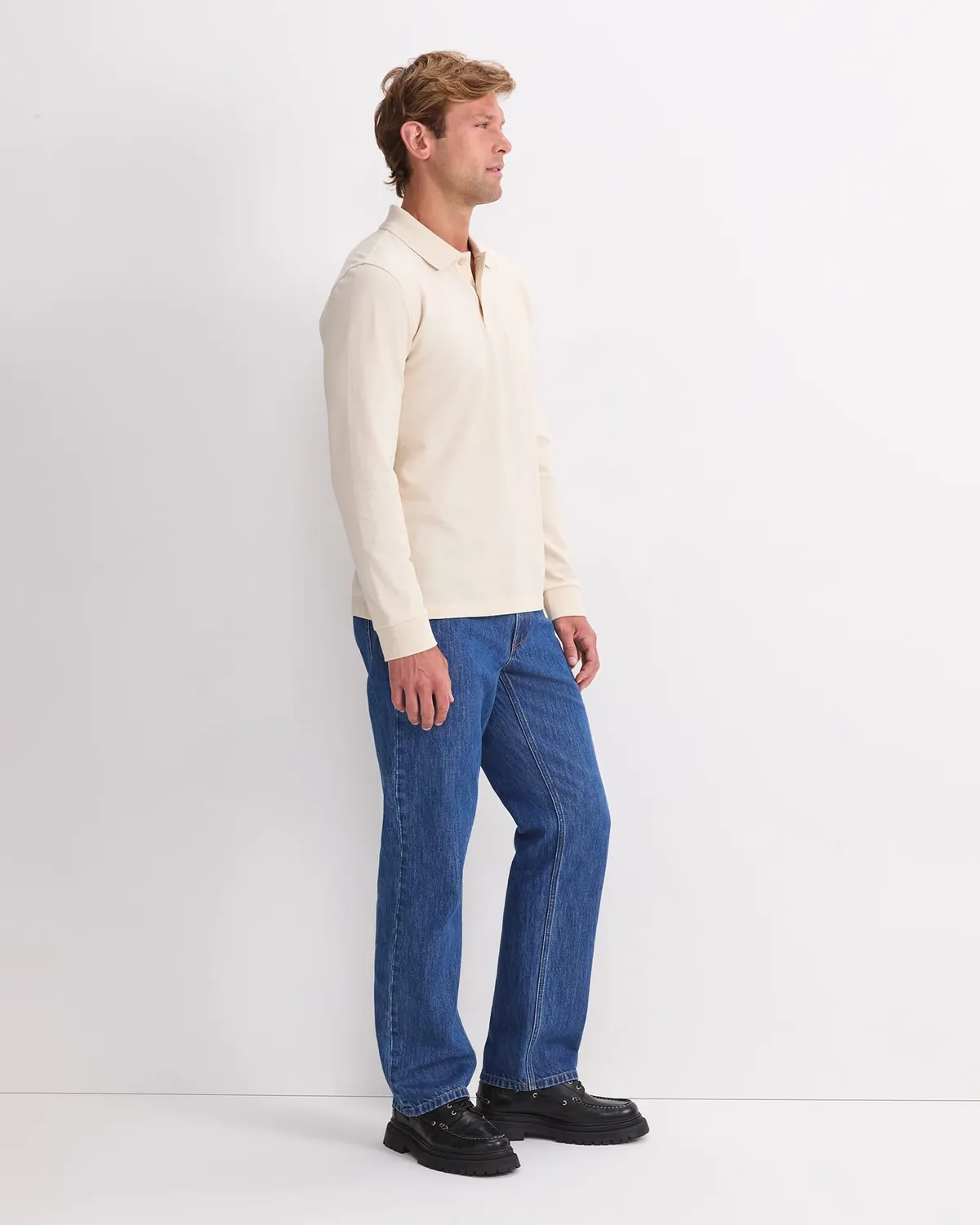 Sportscraft 208083 SC Pique polo manches longues coton