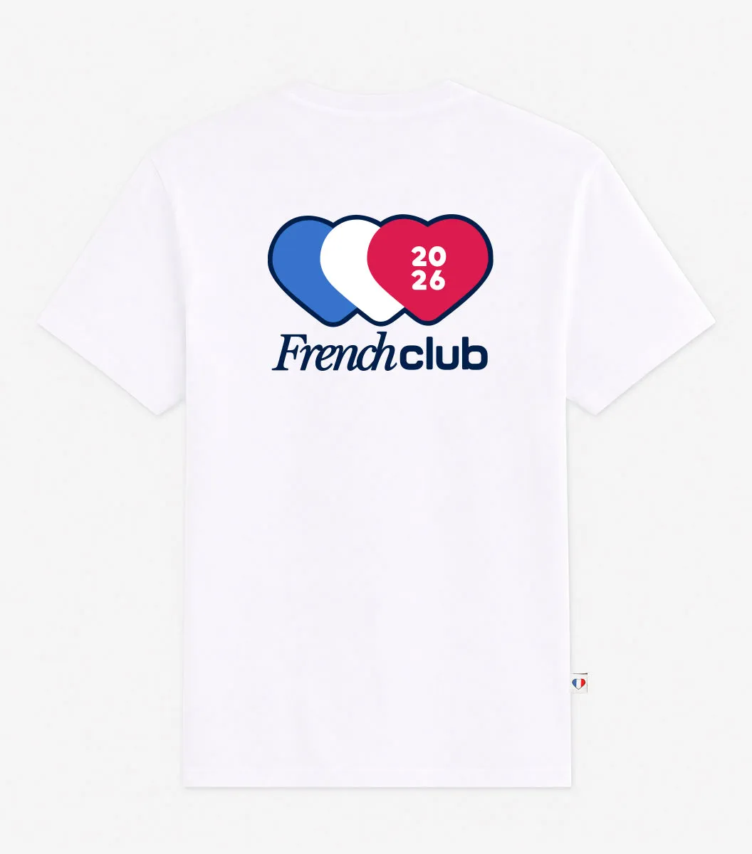 Cocorico Collectif t-shirt homme blanc coton