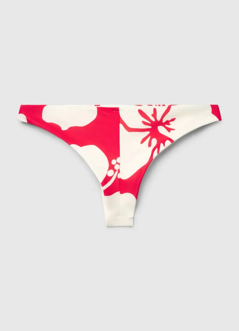 Calliope slip bikini brésilien femme fleuri taille basse