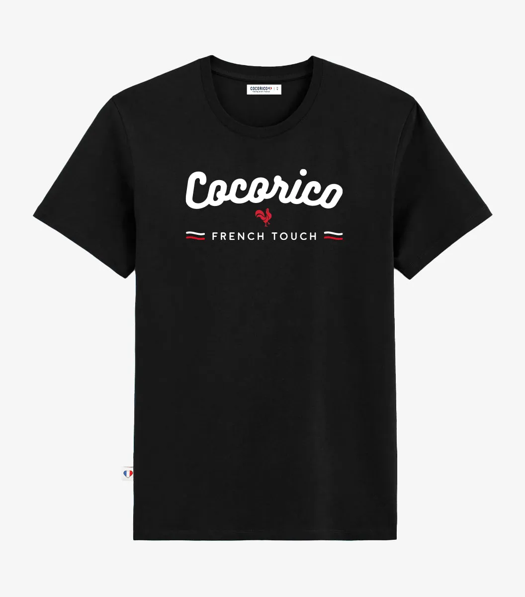 Cocorico French Touch t-shirt homme noir coton