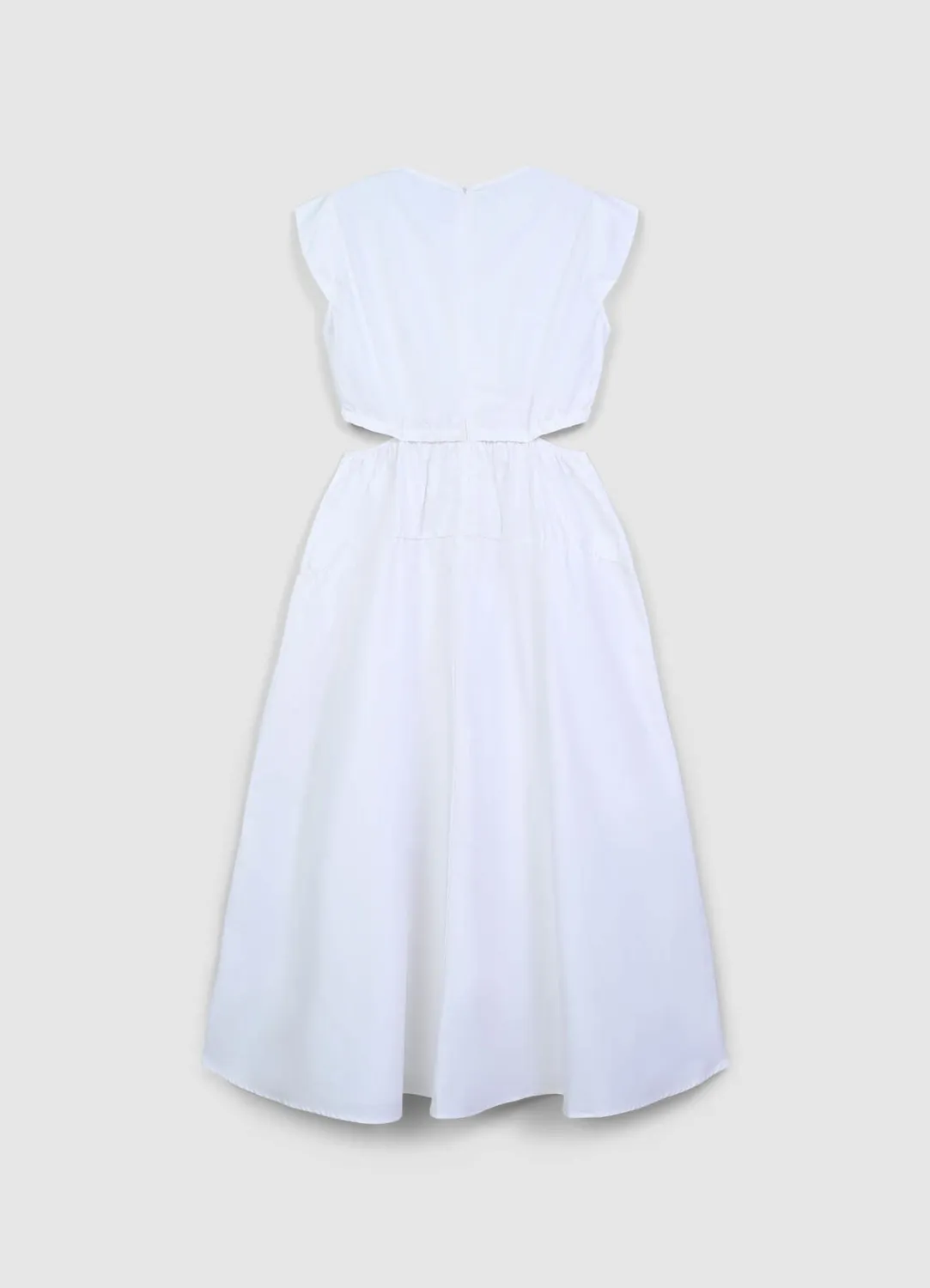 Calliope robe longue cut-out femme S coton