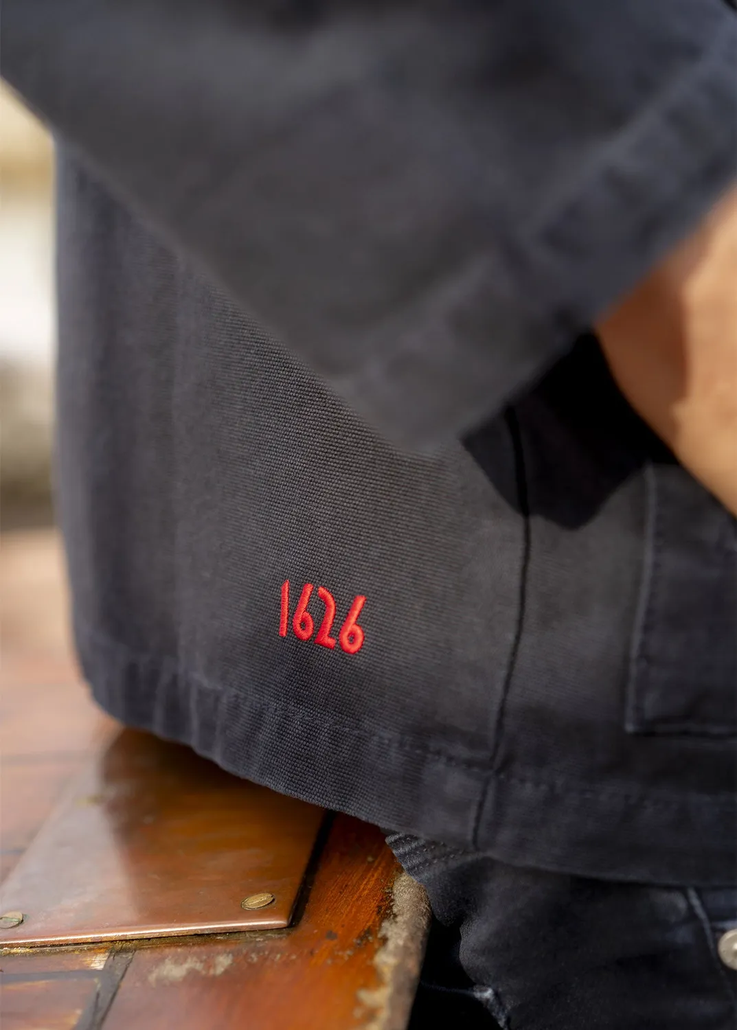 Saint James Crozon veste marine coton homme