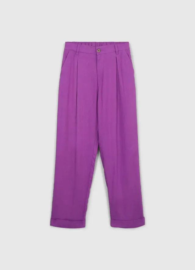 Calliope pantalon lin femme poches françaises