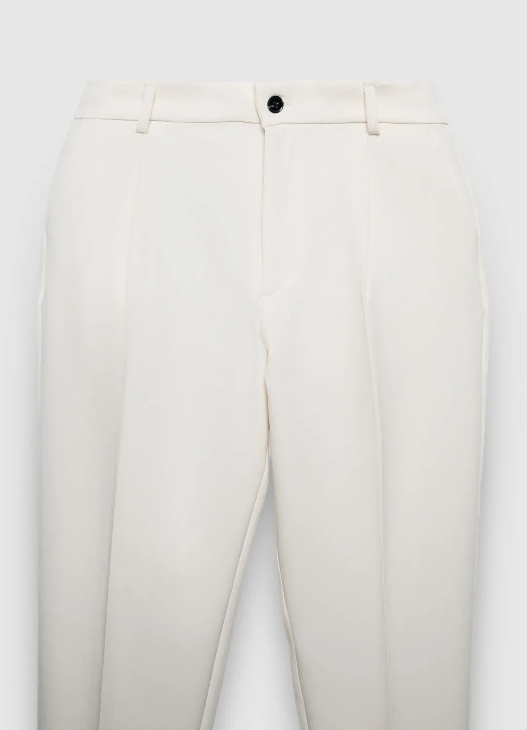 Calliope pantalon droit pinces femme elastique dos bureau