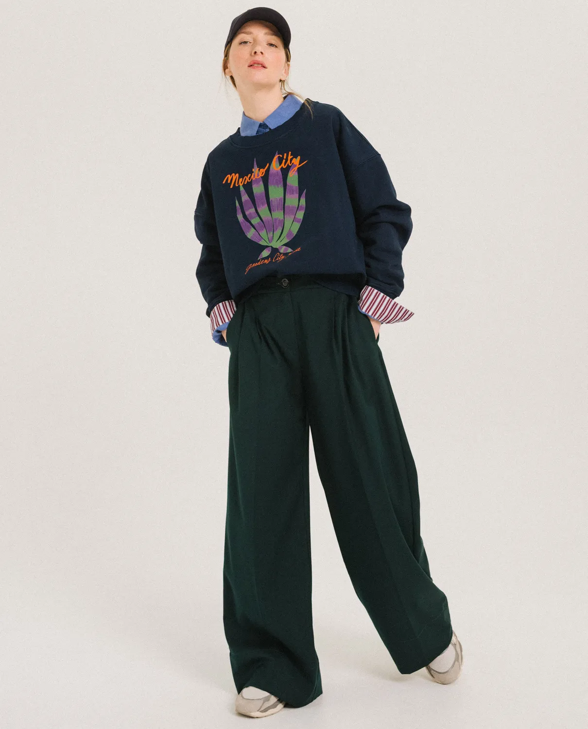 Tinsels Fanfan Mexico City sweat coton molleton