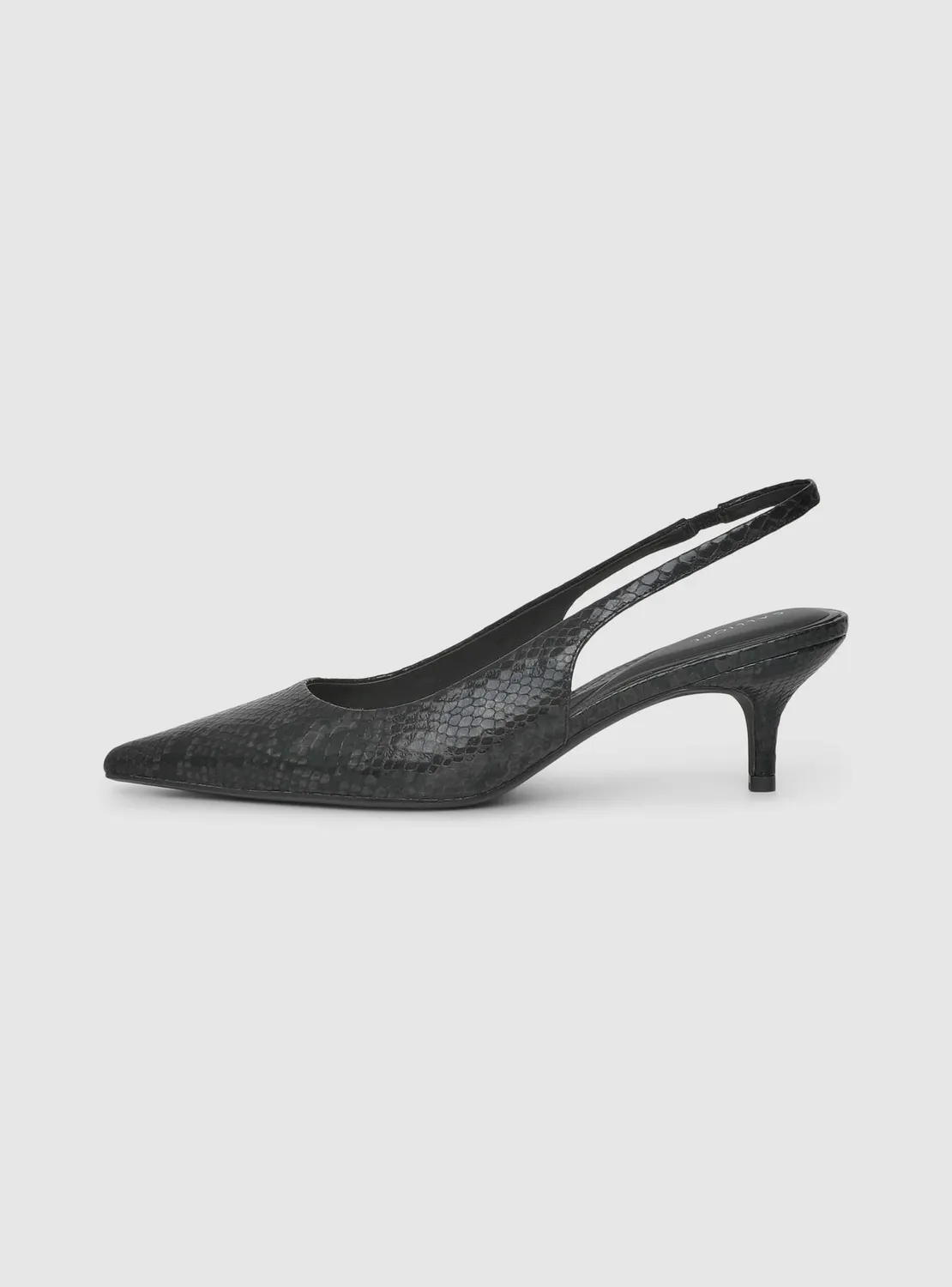 Calliope Décolleté slingback escarpins pointe effilée imprimé