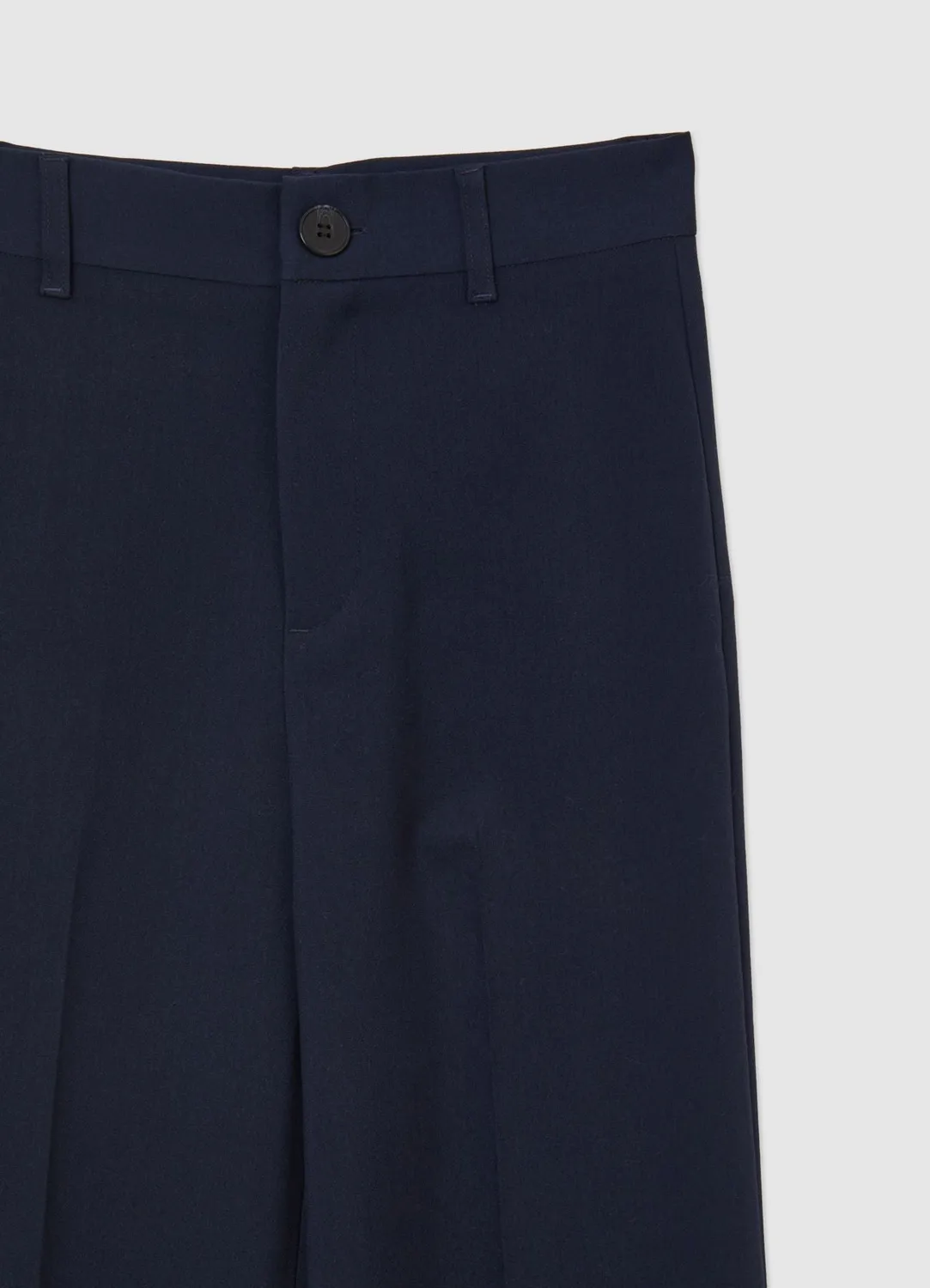 Calliope pantalon palazzo femme uni zip