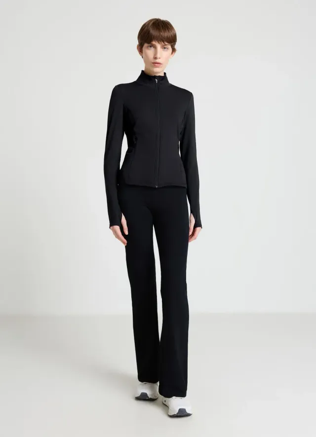 Calliope sweat zippé femme sport ajusté