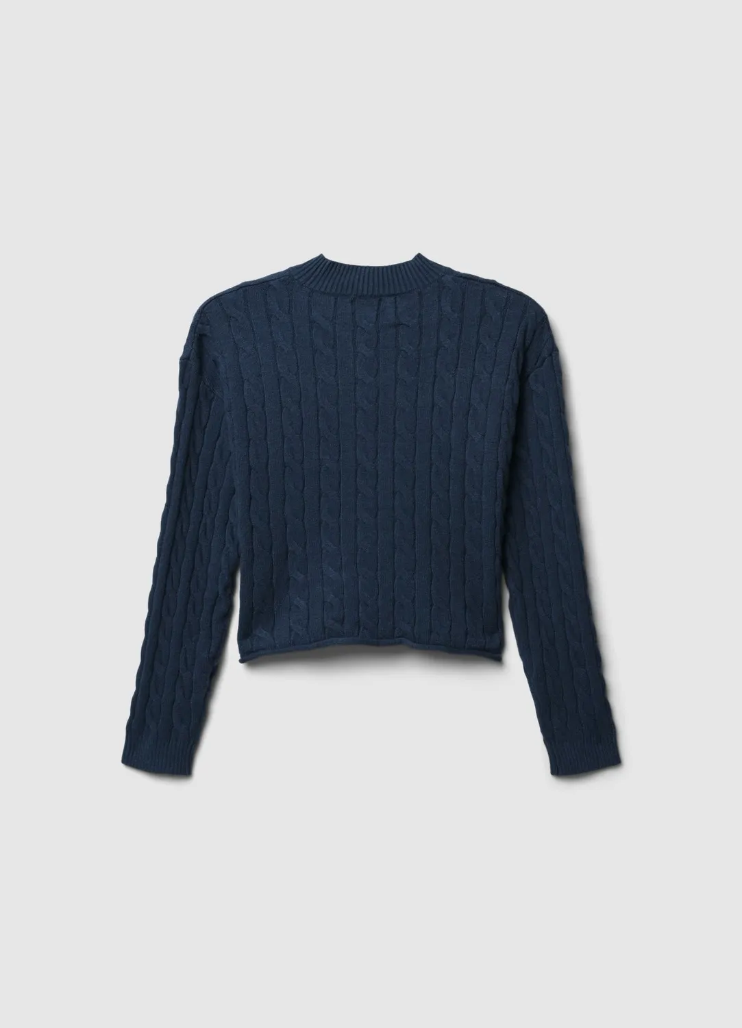 Calliope Maglia Crop Trecce pull femme crop