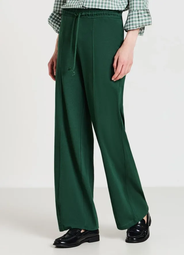 Calliope pantalon palazzo jogging femme coupe large
