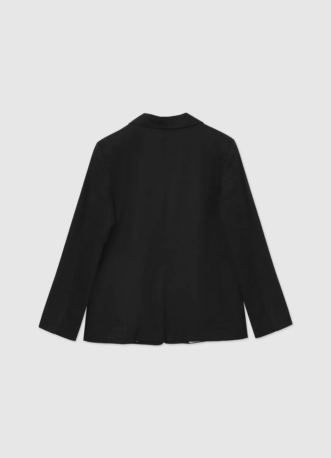 Calliope monopetto blazer lin femme beige