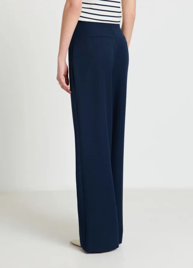 Calliope Pantalon portefeuille femme wide leg