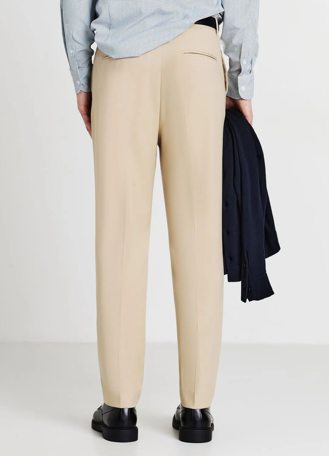 Calliope pantalon homme à pinces classique