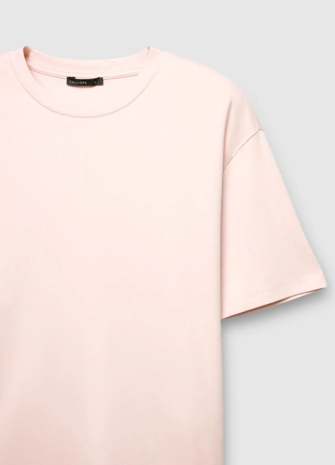 Calliope t-shirt col rond uni homme coupe regular