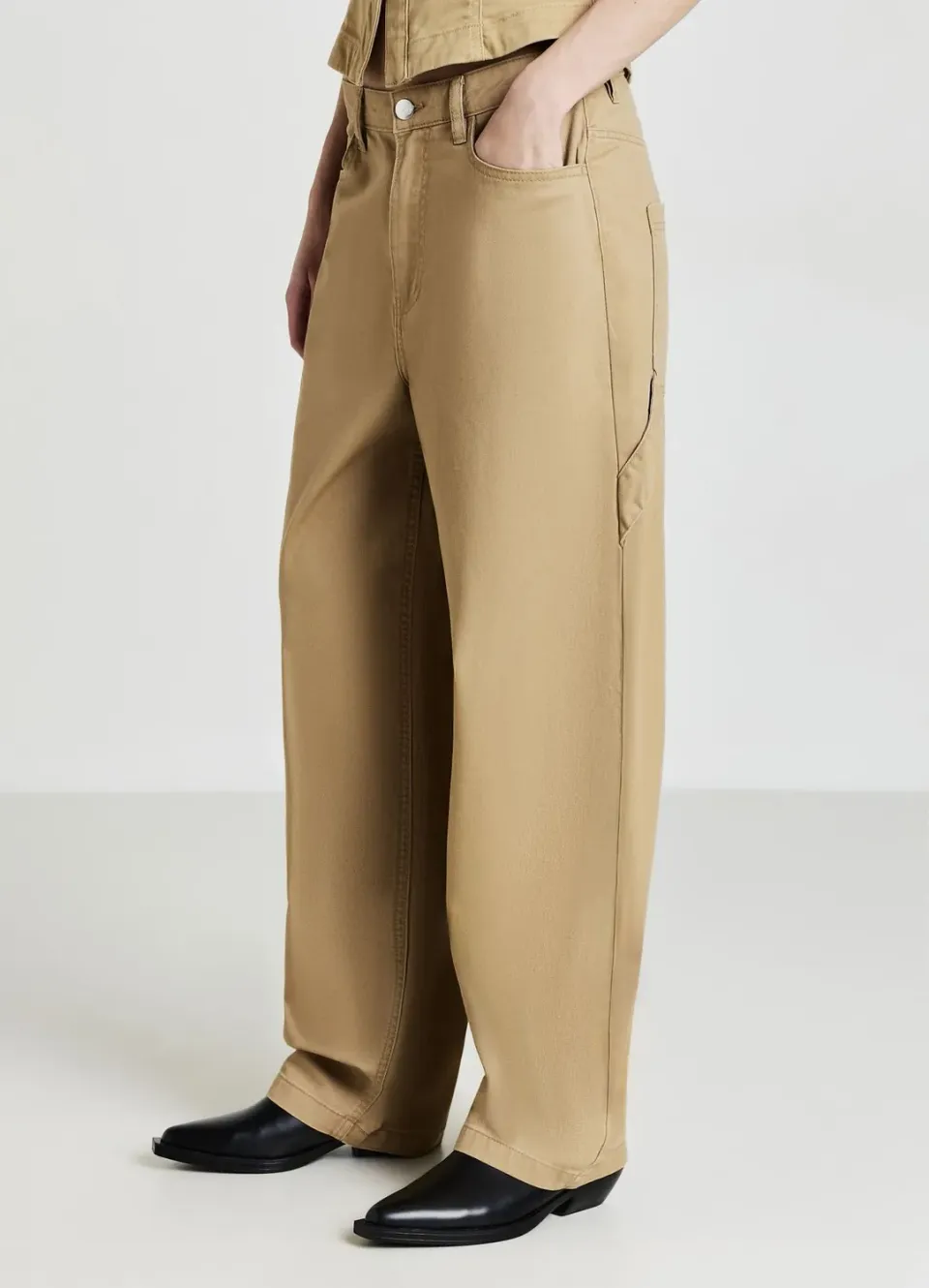 Calliope pantalon balloon femme cargo 5 poches