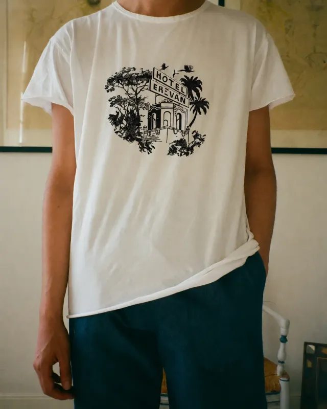 EREVAN Hotel tee-shirt coton japon bords francs