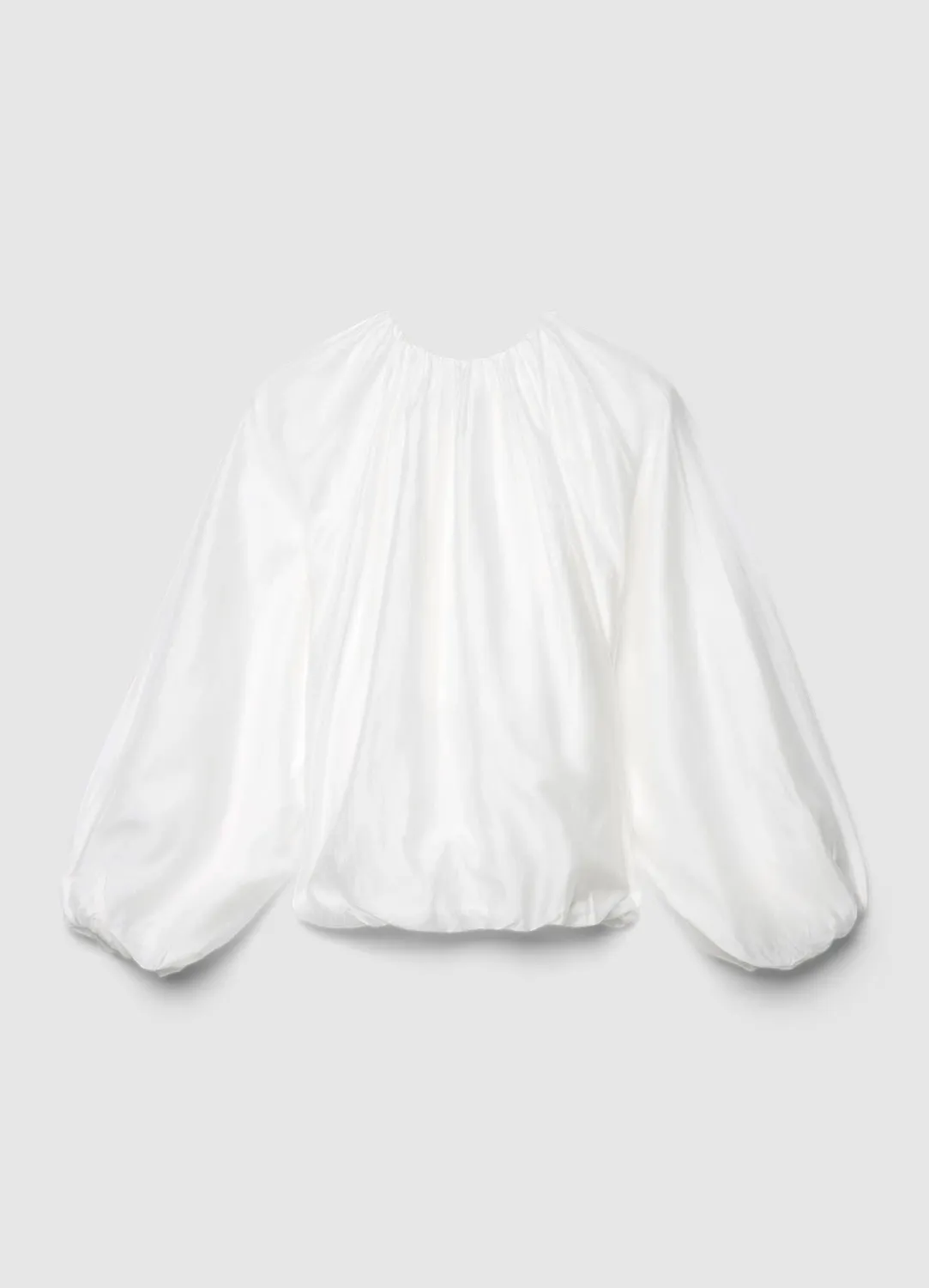 Calliope blouse femme manches ballon unie