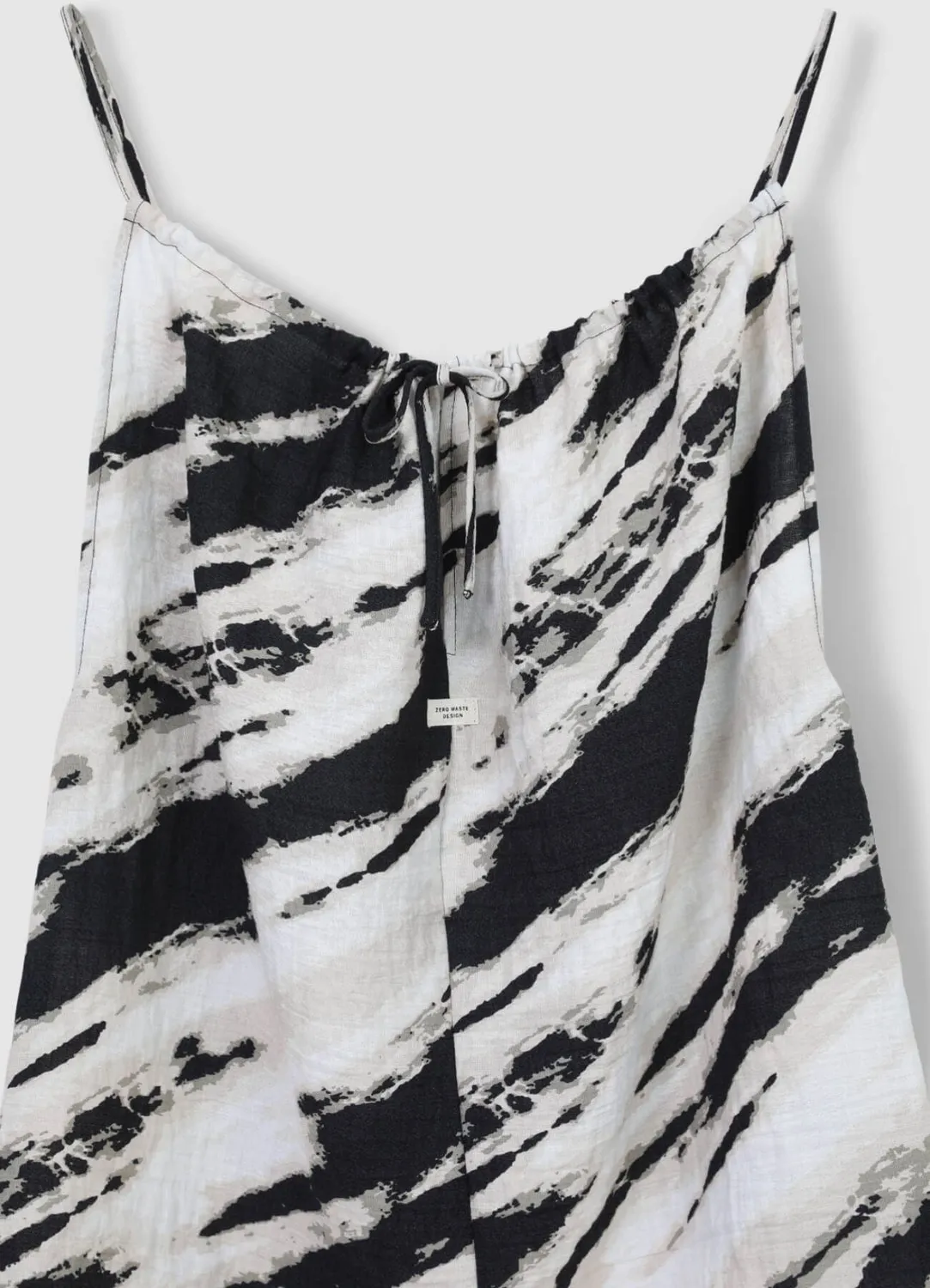 Calliope robe courte fantaisie à bretelles femme