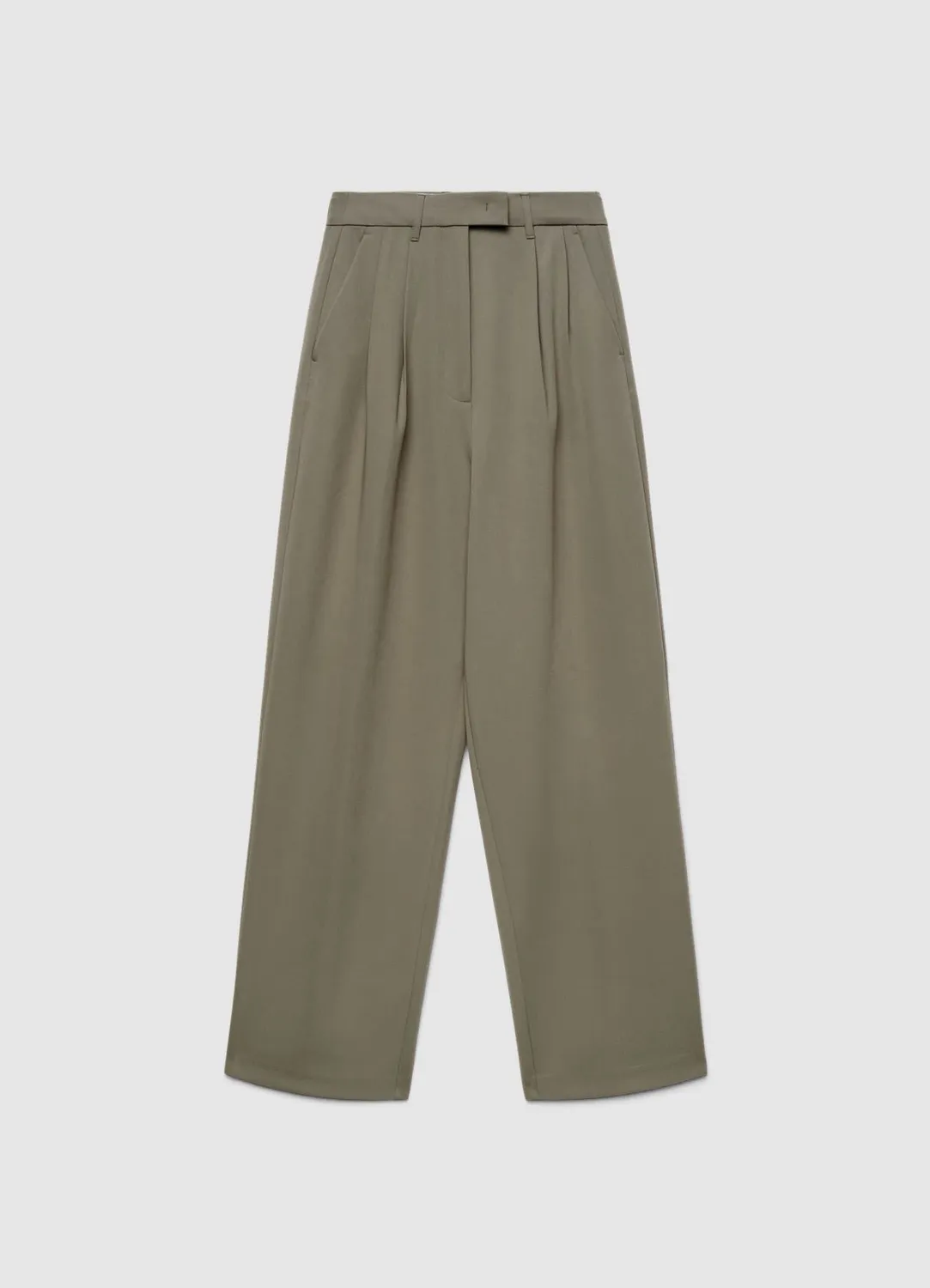 Calliope pantalon palazzo femme pinces large