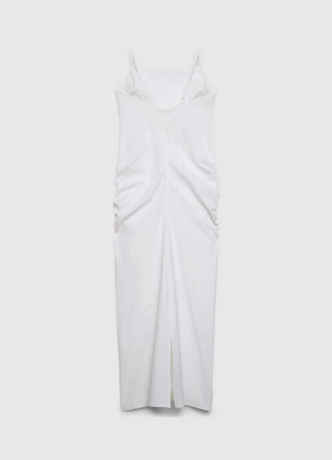 Calliope robe longue fente été cut-out bretelles fines