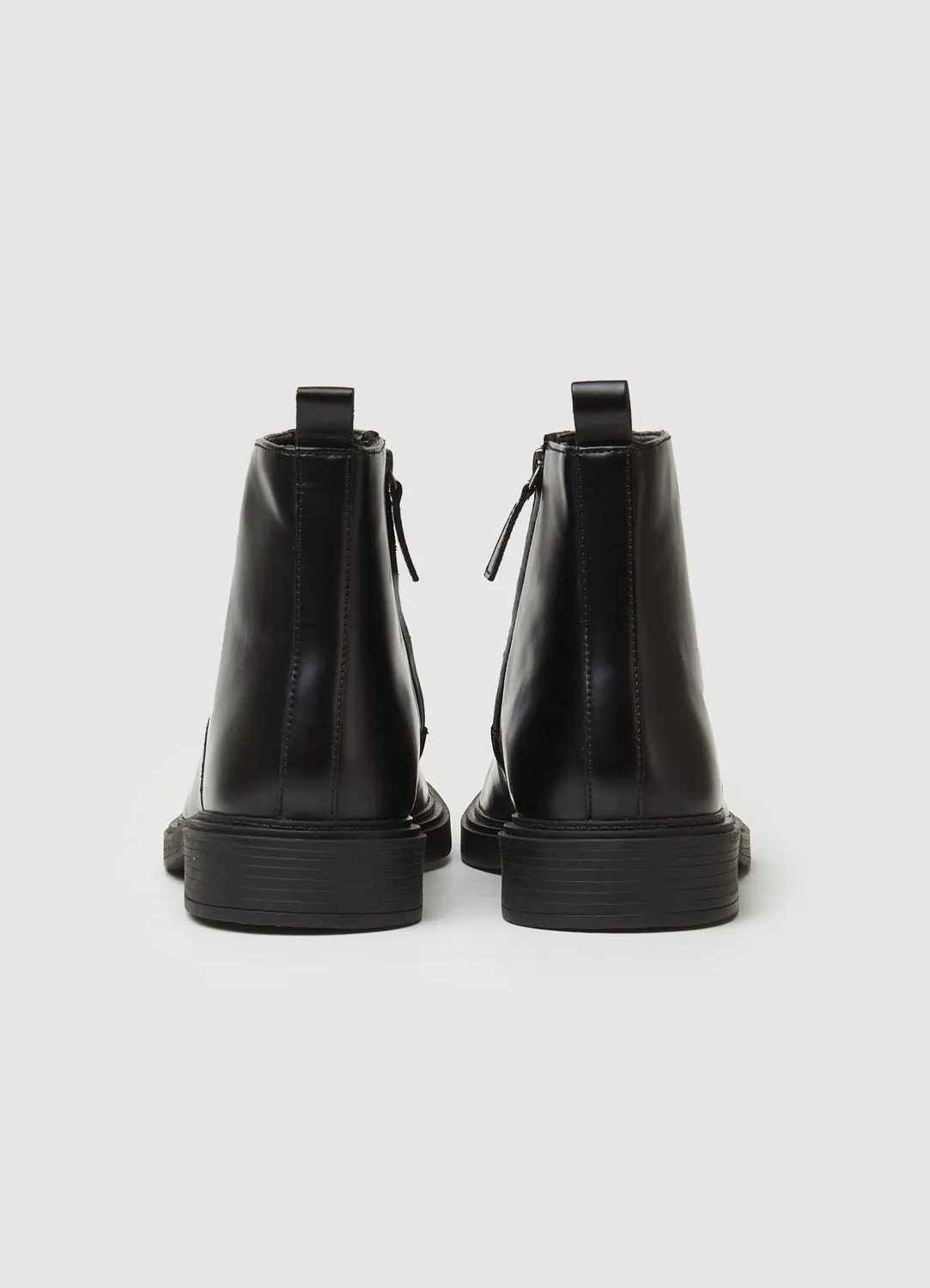 Calliope bottines homme zip bout rond