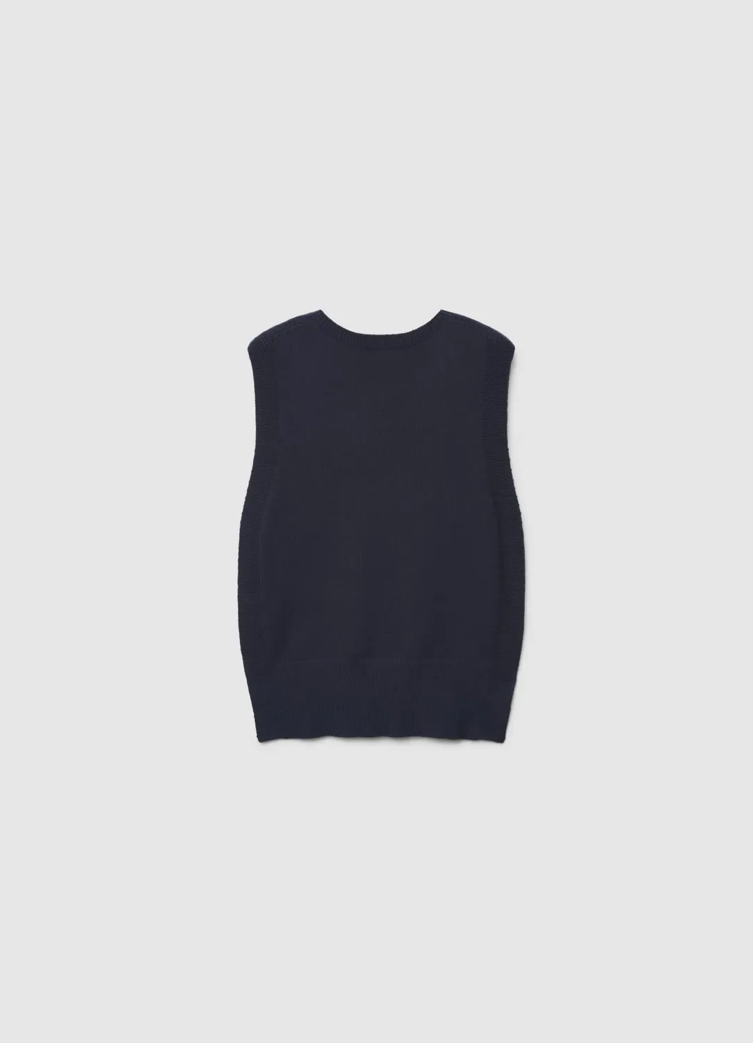 Calliope gilet maille femme sans manches boutons