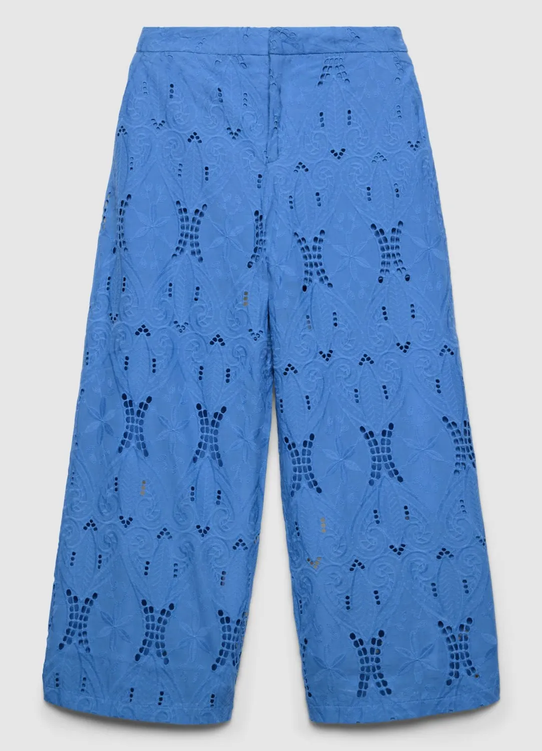 Calliope Pantalon culotte sangallo femme brodé