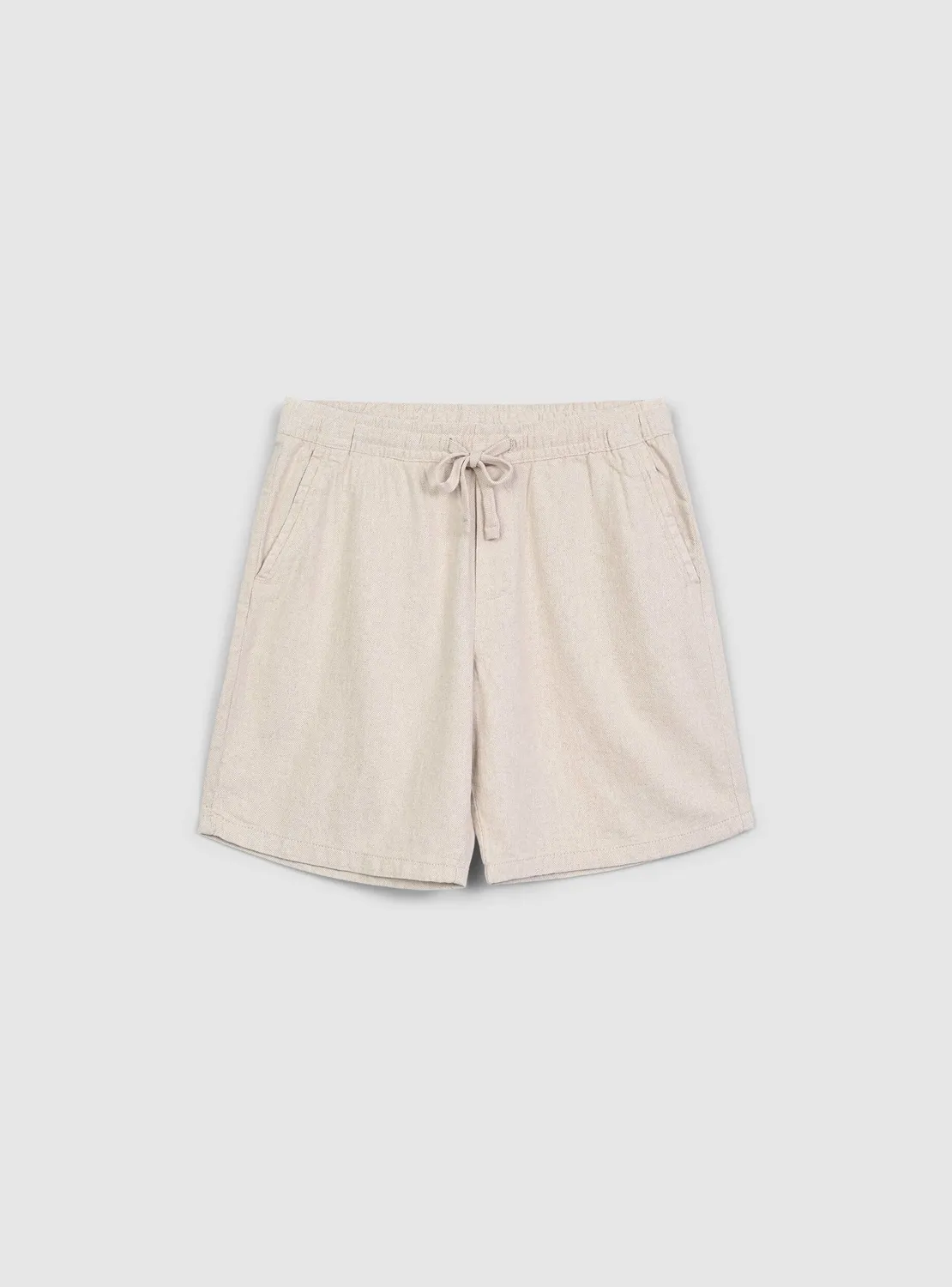 Calliope jogger court short homme en coton uni