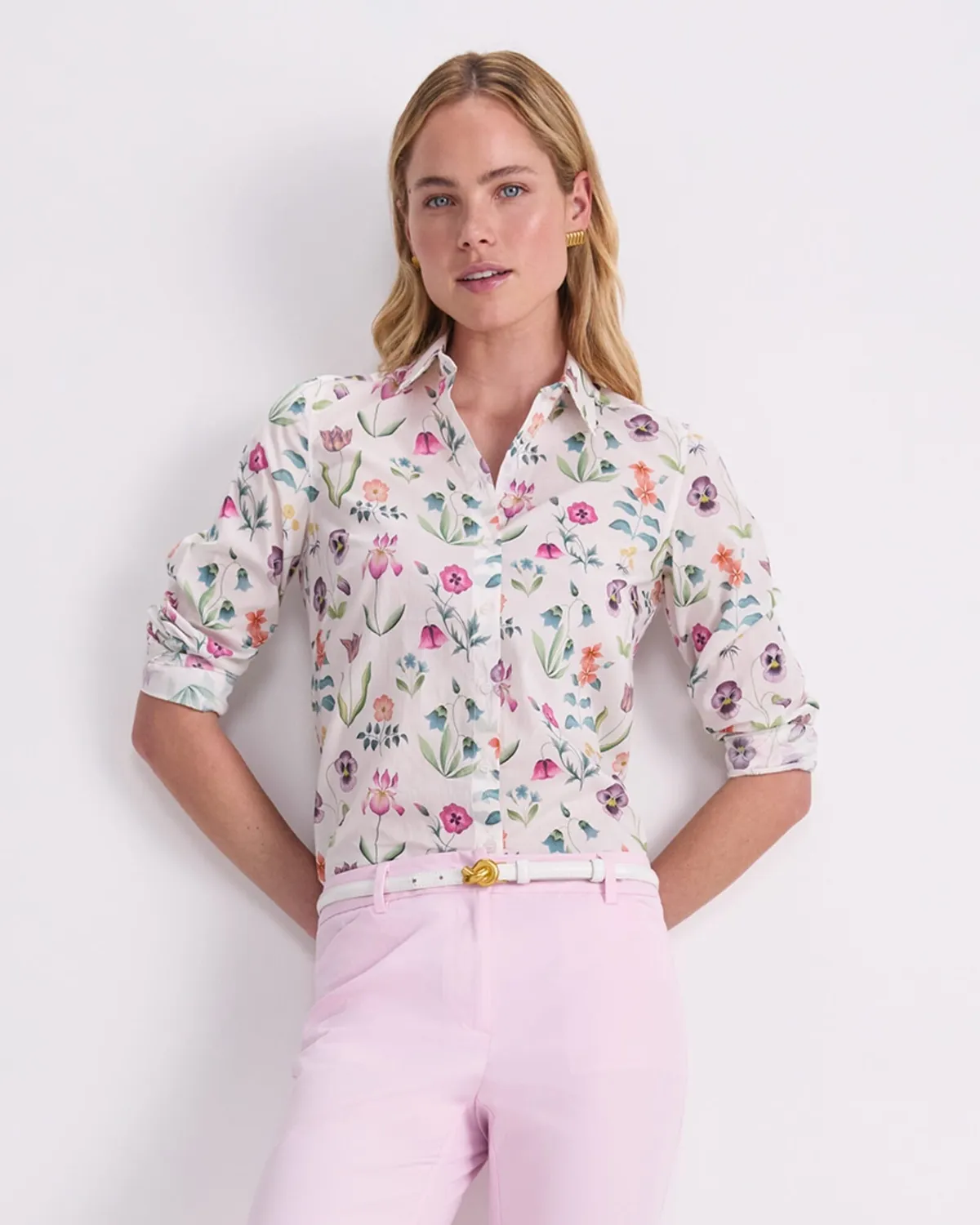 Sportscraft Floral Majesty chemise coton Liberty 6-18