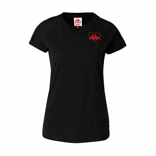 Robe di Kappa Authentic Lina T-shirt femme noir coton
