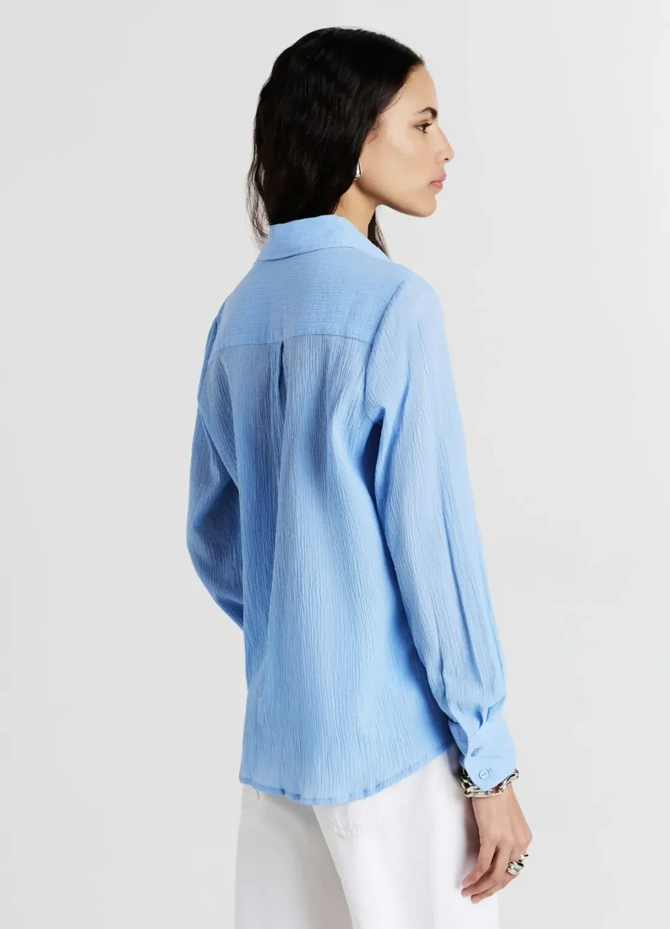 Calliope chemise classique femme coton manches longues