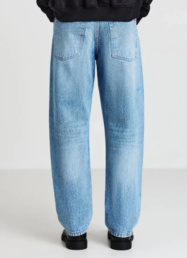Calliope jean relaxed homme coupe droite