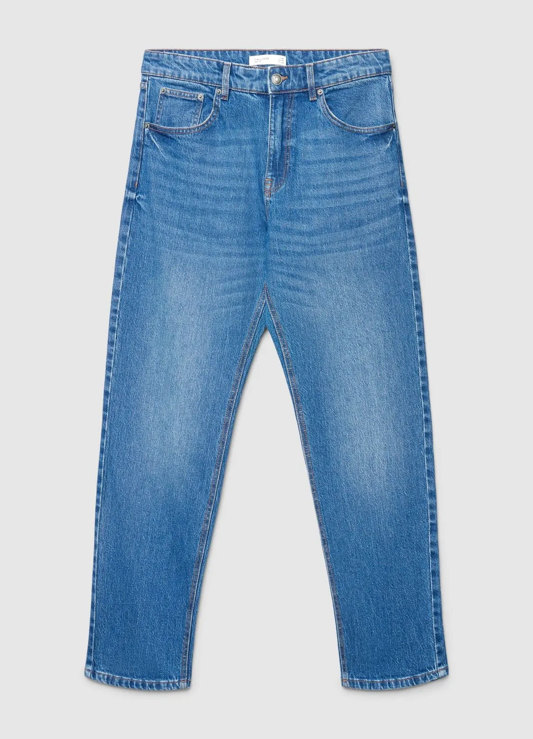 Calliope jean homme regular droit délavage moyen