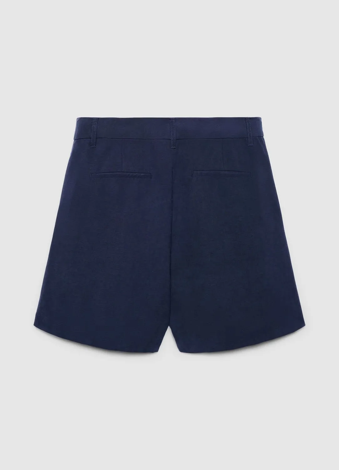 Calliope bermuda femme taille haute à pinces
