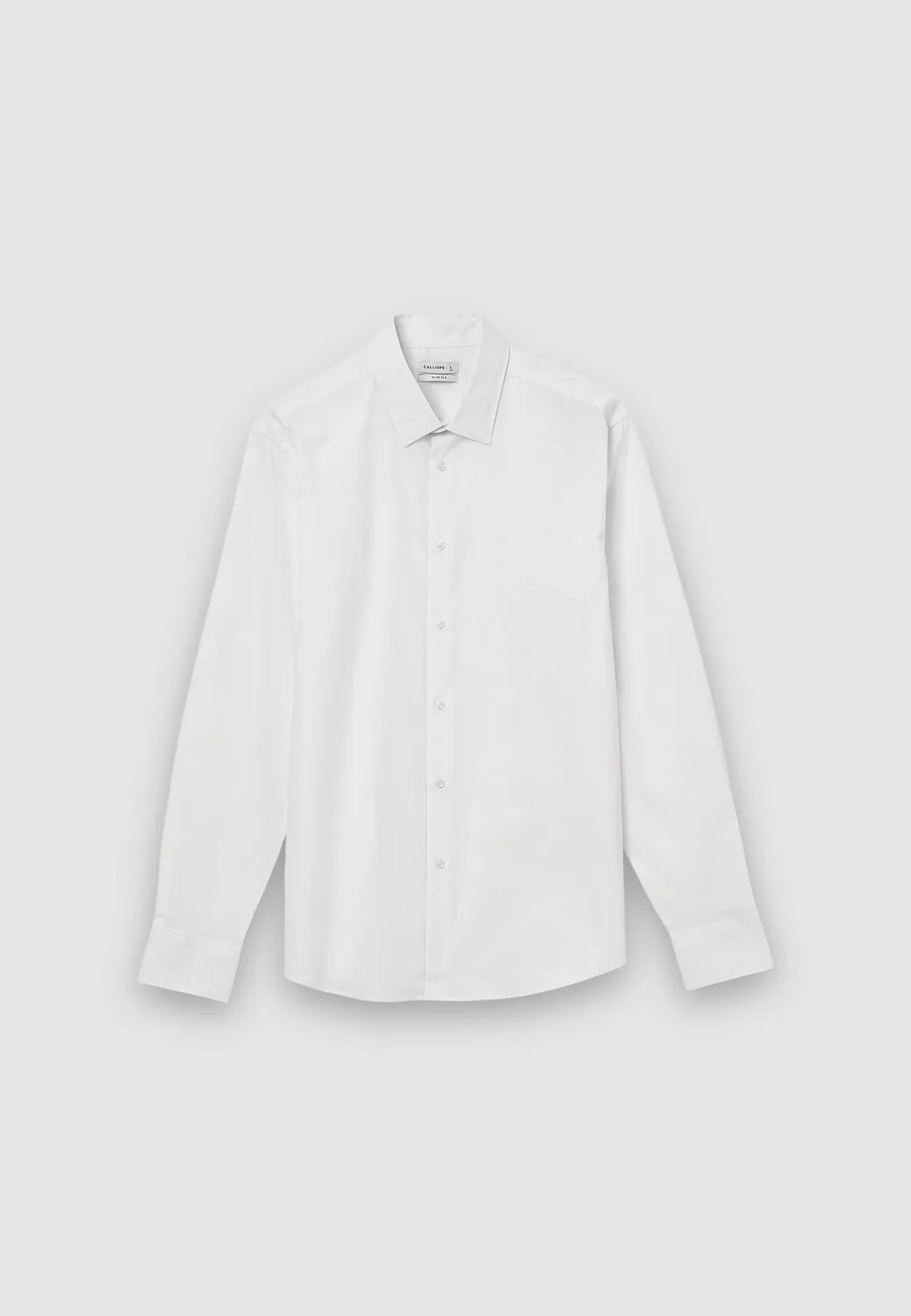 Calliope Chemise Homme Coton Stretch Unie