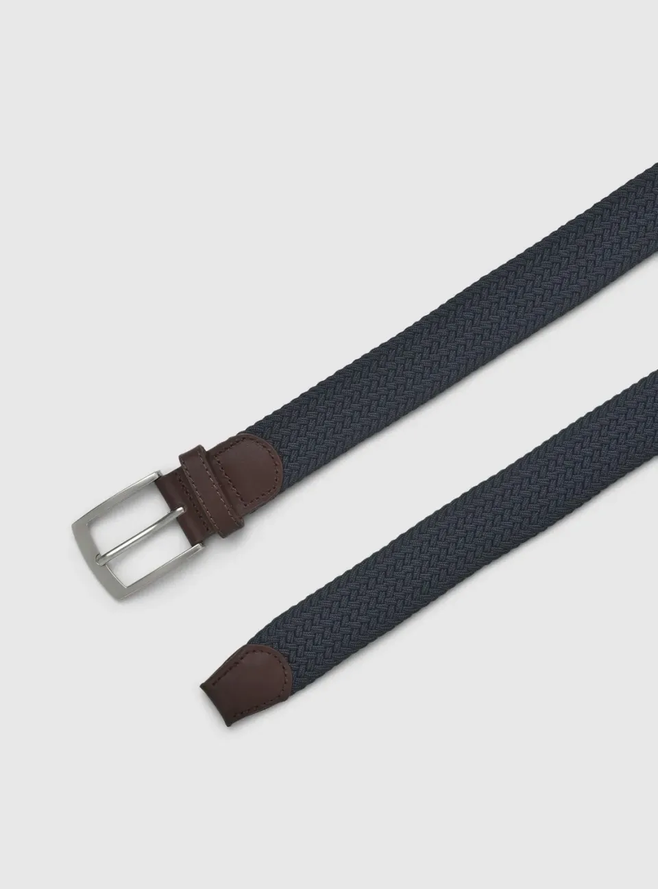 Calliope Ceinture homme tressée boucle métal