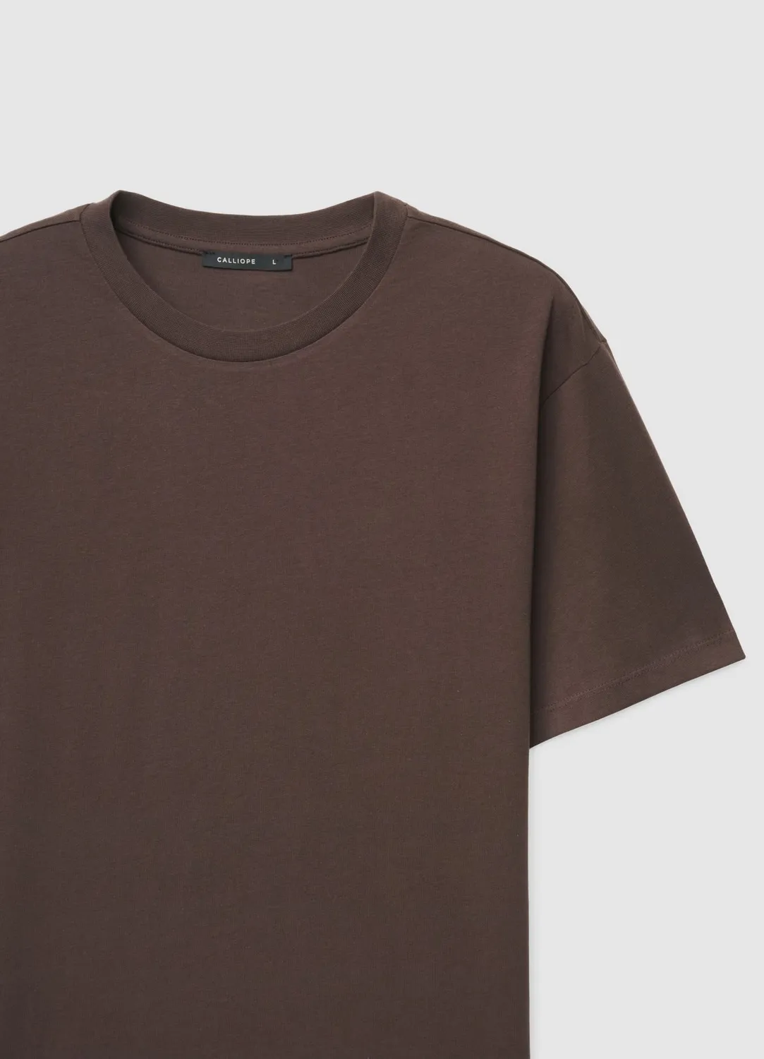 Calliope t-shirt col rond uni homme coupe regular