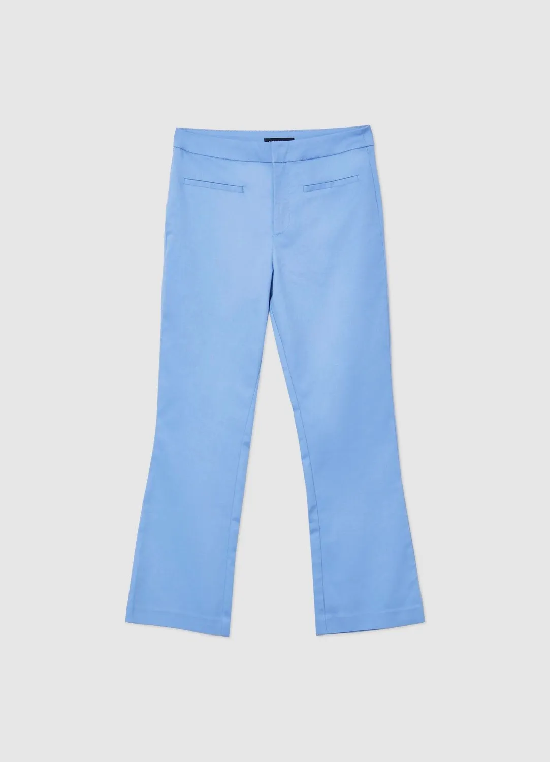 Calliope Flare pantalon femme cropped coton